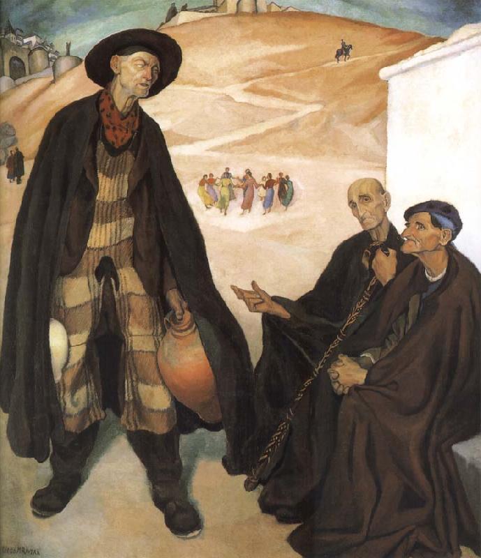 Diego Rivera People oil painting image